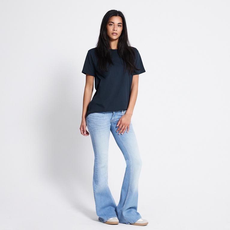 Basic tee "Bea" Dark Blue